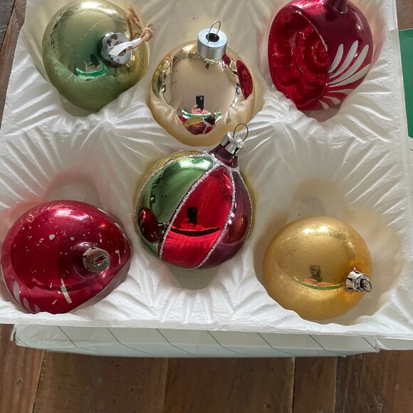 Vintage Glass Ornaments(6) - Picture 2 of 4